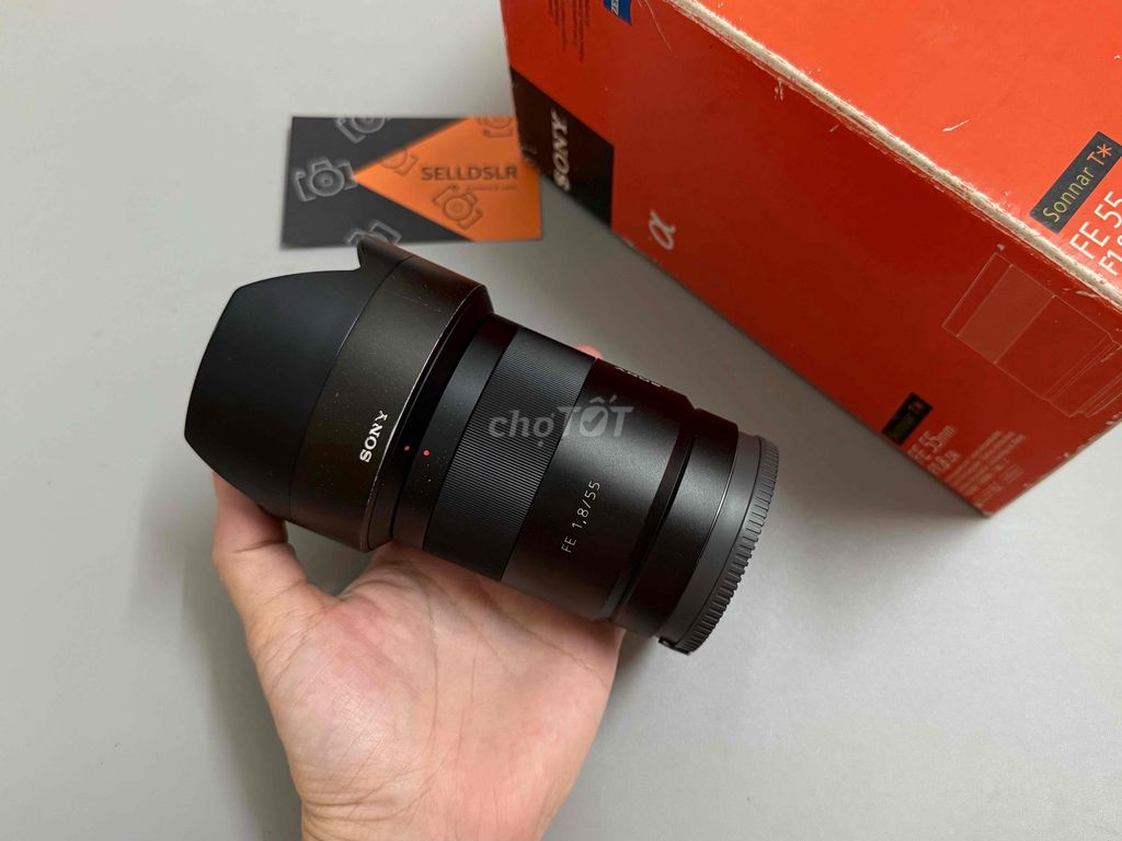 Sony FE 55F1.8 Carl Zeiss T* Fullbox ( CZ 55 )