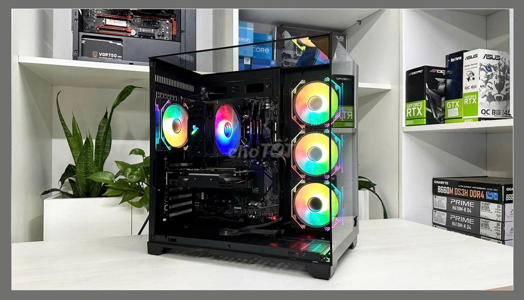 Bán nguyên cục combo khủng render đồ họa I9 10900K