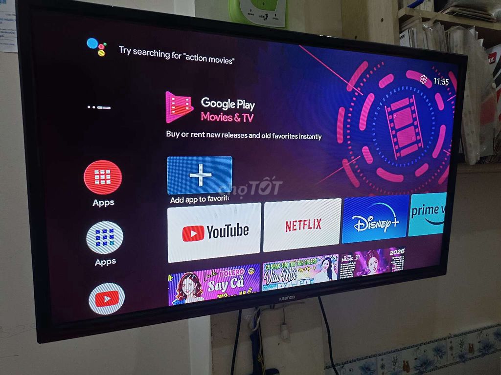 Tivi Asanzo 32 inch+ smart androi box TV. Mua bán Tivi, Âm thanh tại Quận 8 Tp Hồ Chí Minh được đăng bởi A tin hình 1