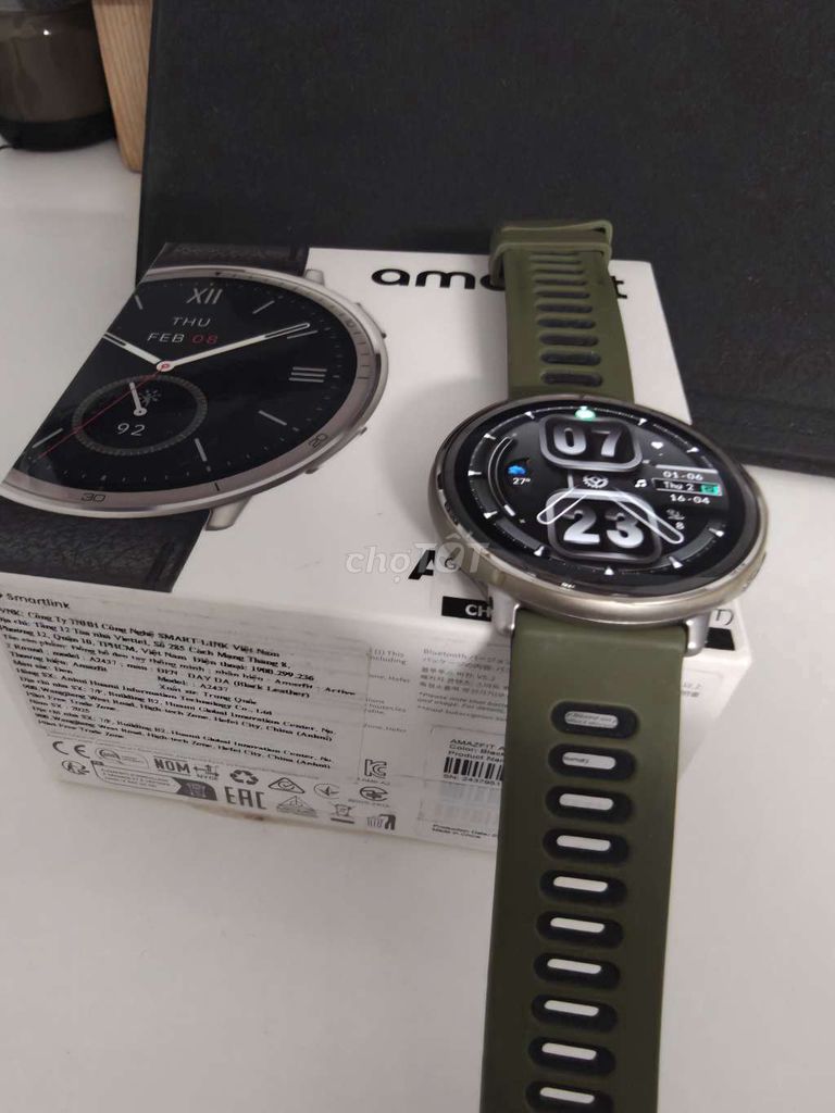 Amazfit Active 2 Premium Đen. Mua bán Thiết bị đeo thông minh tại Quận Ninh Kiều Cần Thơ được đăng bởi Đức Hồ hình 1