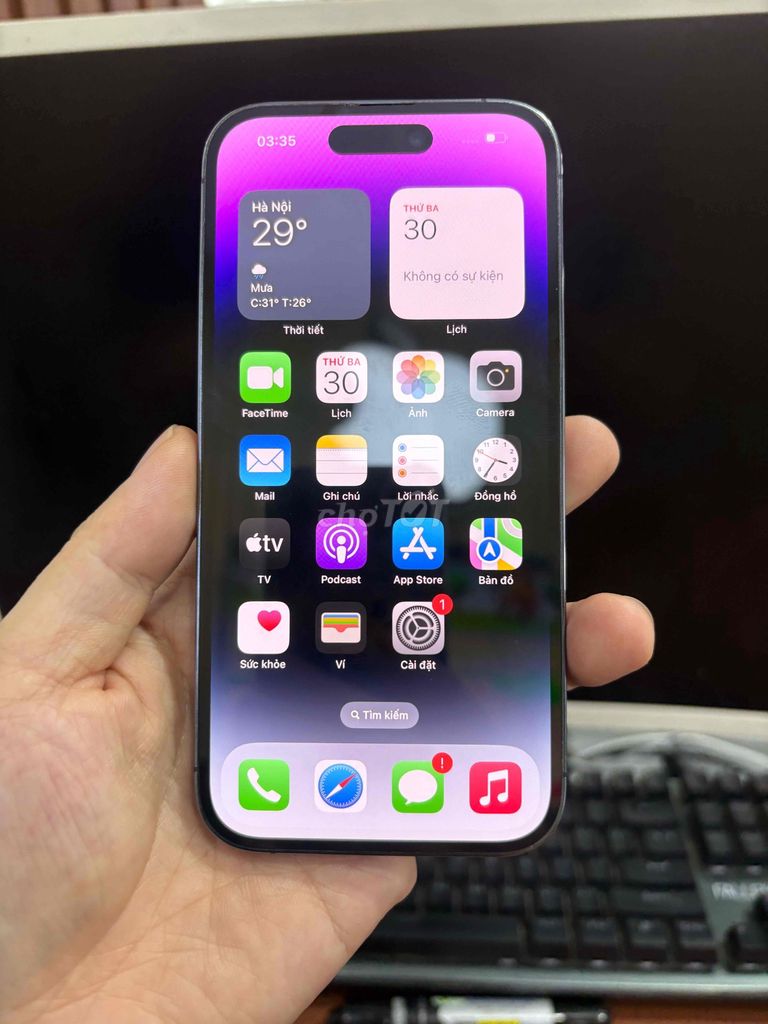iphone 14pro 128g zin all nguyên áp 98% vna. Mua bán Điện thoại tại Quận Lê Chân Hải Phòng được đăng bởi hoang anh hình 1