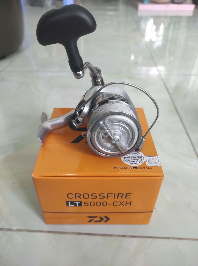 Máy câu cá Daiwa Crossfire LT 5000 Bạc. Mua bán Đồ thể thao, Dã ngoại tại Quận Cái Răng Cần Thơ được đăng bởi LÊ TRUNG hình 1