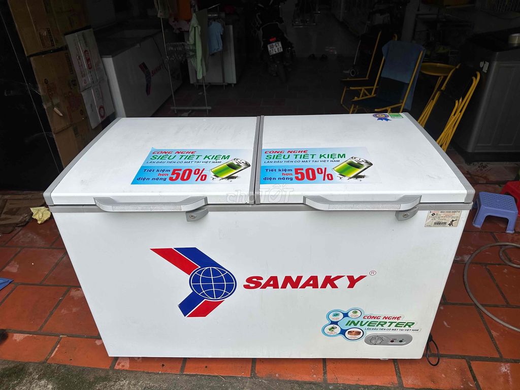 Tủ Đông Sanaky 560 lít inverter new 95% zin đẹp