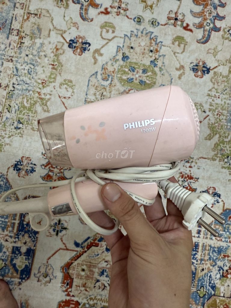 Thanh lý Máy sấy tóc Philips 1200W. Mua bán Nội thất, đồ gia dụng khác tại Quận 4 Tp Hồ Chí Minh được đăng bởi Đỗ Quốc Phong hình 1