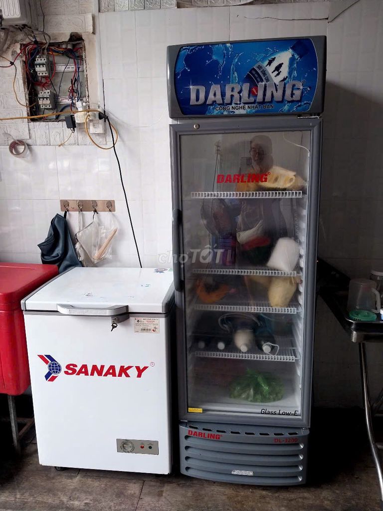 Tủ lạnh Darling 280 lít, tủ đông Sanaky, bàn inox. Mua bán Tủ lạnh tại Thành phố Nha Trang Khánh Hòa được đăng bởi Tên chưa cung cấp hình 1