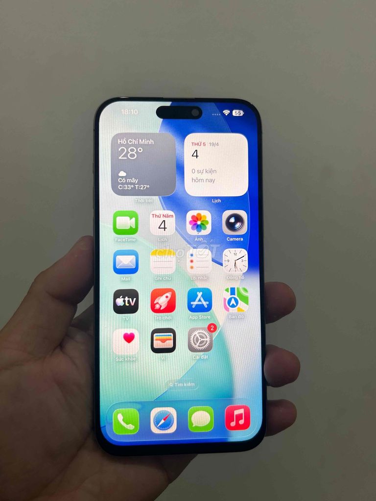 iPhone 15 Pro Max 256GB Xám. Mua bán Điện thoại tại Thành phố Phan Thiết Bình Thuận được đăng bởi Quyền Bùi hình 1