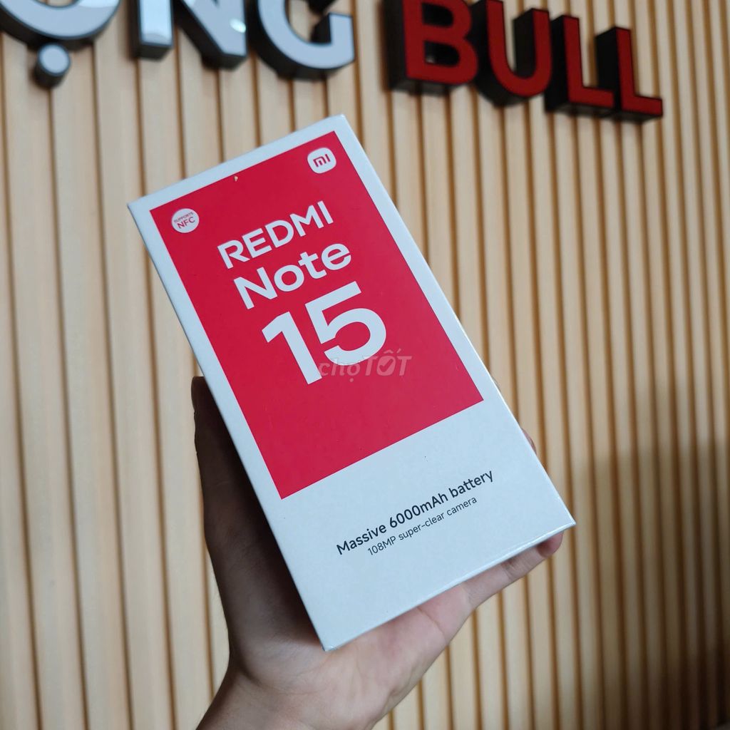 Redmi Note 15 Chính hãng Newseal 128GB ★ᴛʜᴜ ᴆᴛ ᴄᴜ̃★. Mua bán Điện thoại tại Quận Ninh Kiều Cần Thơ được đăng bởi DI ĐỘNG BULL hình 1