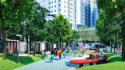 chung cư phúc an city lầu 3 căn góc diện tích 34m2 bán 340tr