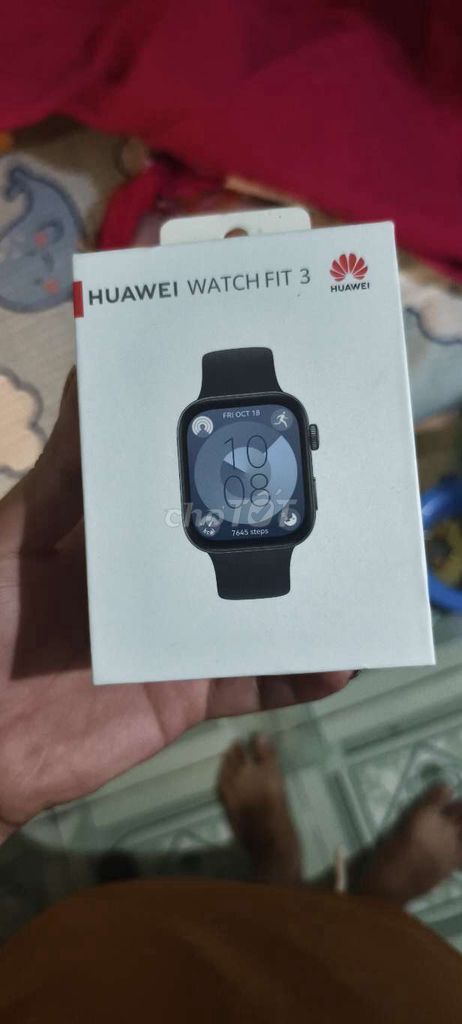 Huawei Watch Fit 3 Đen. Mua bán Thiết bị đeo thông minh tại Huyện Kim Bảng Hà Nam được đăng bởi Moon hình 1
