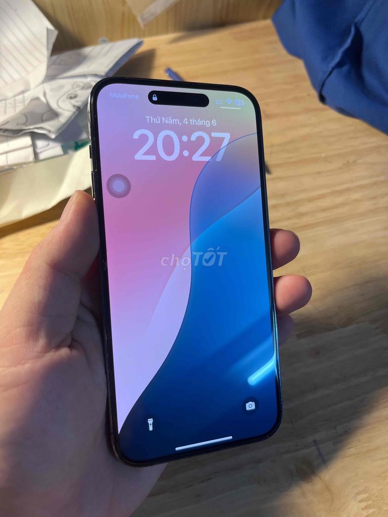 iPhone 14 Pro Max 128GB Tím Đã thay pin. Mua bán Điện thoại tại Quận Long Biên Hà Nội được đăng bởi hoang hình 1