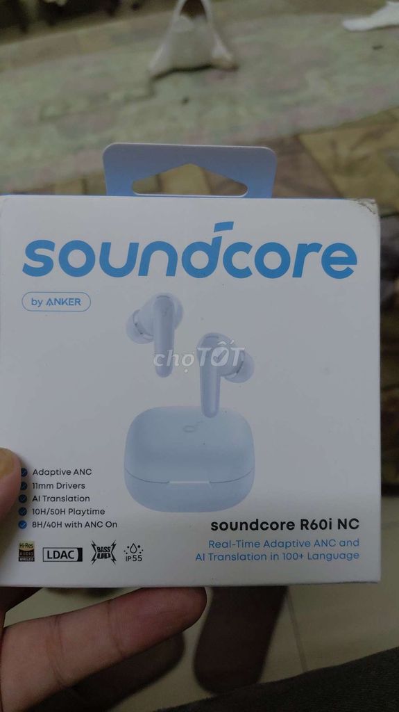 Tai nghe Soundcore R60i NC Xanh (FiX 590k). Mua bán Tivi, Âm thanh tại Quận Bình Tân Tp Hồ Chí Minh được đăng bởi HONEST FIX VALUE hình 1