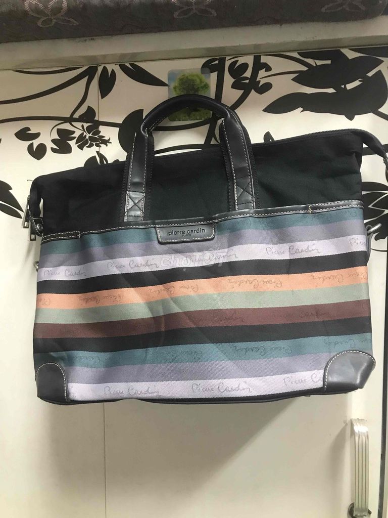 Túi du lịch Pierre Cardin Vải Unisex. Mua bán Túi xách tại Huyện Tân Phước Tiền Giang được đăng bởi Đồ Nhà Không Dùng hình 1