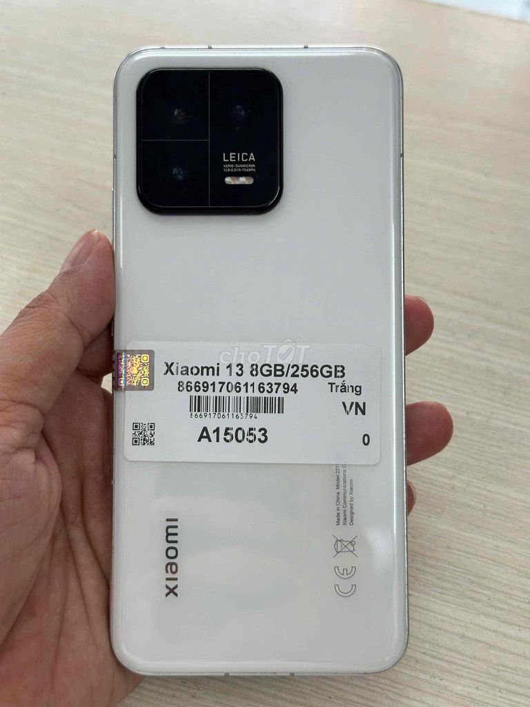Xiaomi 13 8GB 256GB Trắng. Mua bán Điện thoại tại Quận Tân Bình Tp Hồ Chí Minh được đăng bởi Doan Quoc cuong hình 1