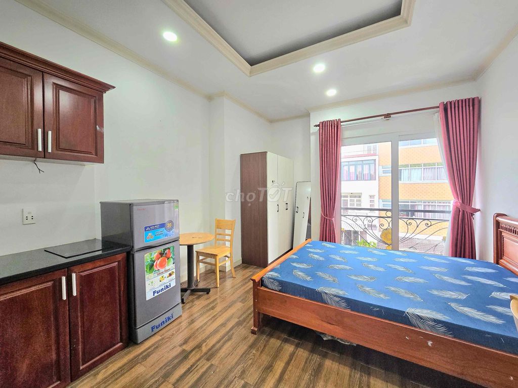 💥Căn hộ Studio full nội thất, Bancony thoáng mát tại Bình Thạnh