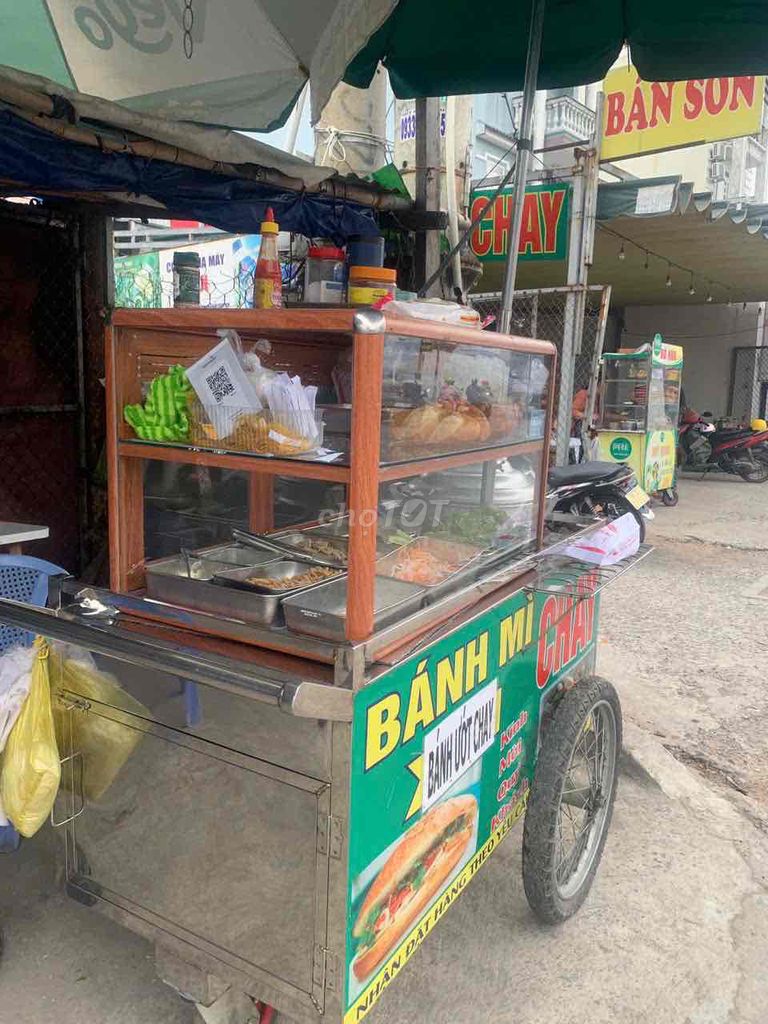 Thanh lý xe bán đồ ăn sáng (bánh mì, xôi)