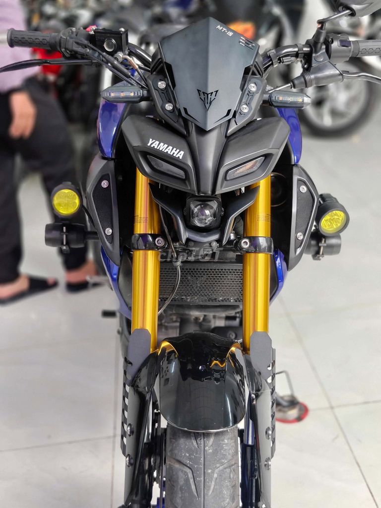 Yamaha MT15 2021 сине-черная с тюнингом