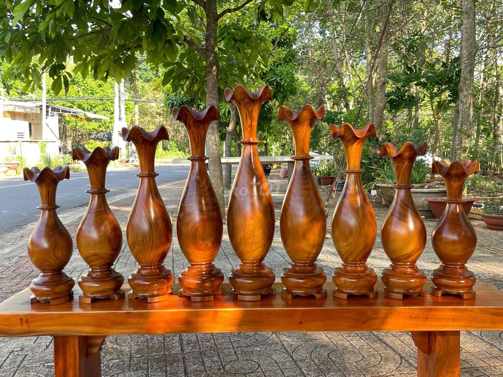 Lục bình phong thủy gỗ tràm 9 món. Mua bán Cây cảnh, đồ trang trí tại Huyện Châu Đức Bà Rịa - Vũng Tàu được đăng bởi Nguyễn Văn Duy An  hình 1