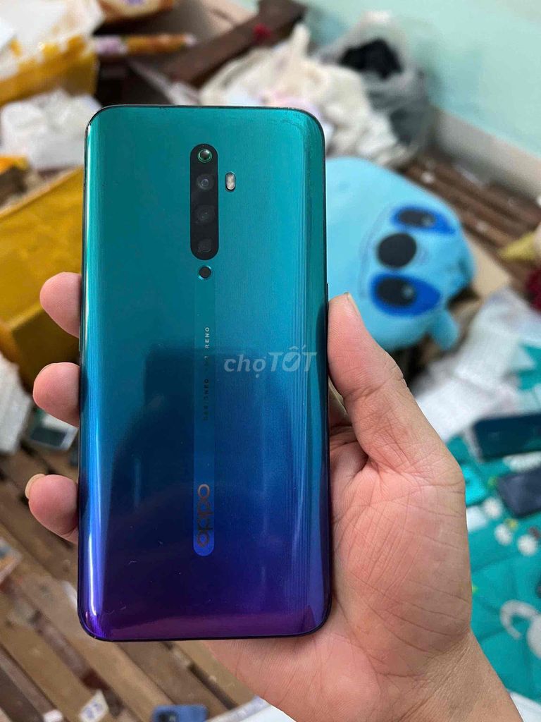 oppo reno 2f, 128g, đẹp, sạc nhanh, mvt