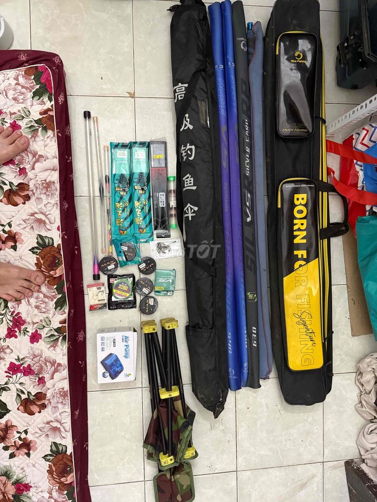 Bộ đồ câu cá Bền bỉ Đầy đủ phụ kiện. Mua bán Đồ thể thao, Dã ngoại tại Quận Bắc Từ Liêm Hà Nội được đăng bởi Nguyễn Cường hình 1