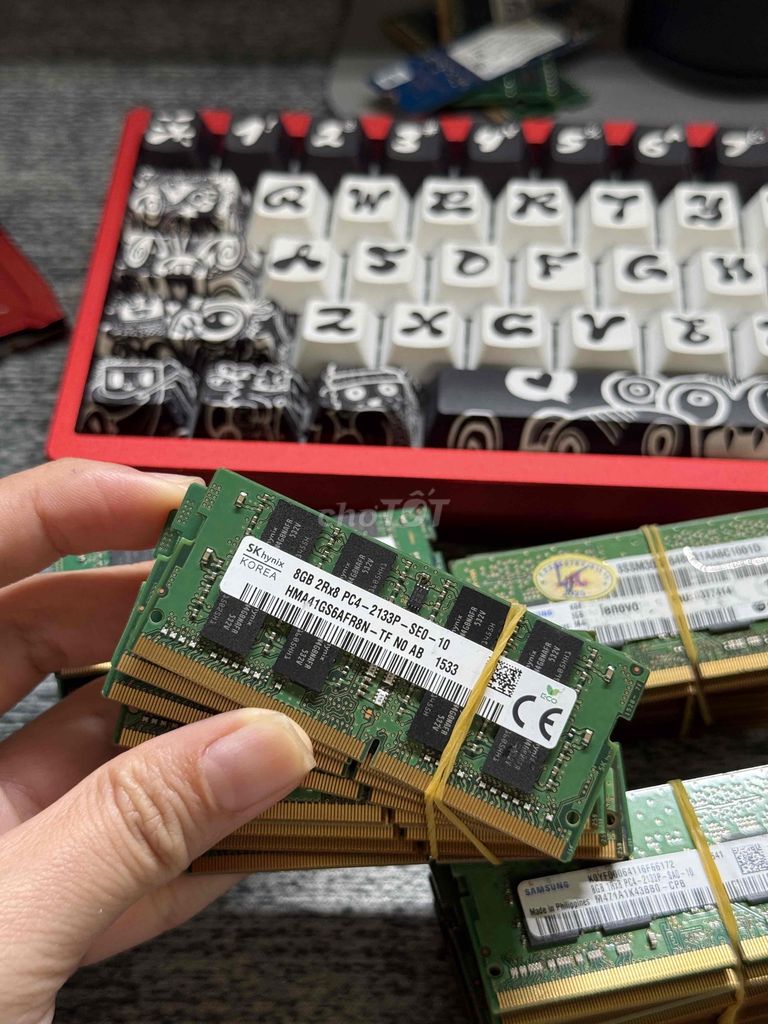Ram Laptop Ddr4 8gb bus 2133, nguyên zin bóc máy. Mua bán Linh kiện (RAM, Card...) tại Quận Bình Thạnh Tp Hồ Chí Minh được đăng bởi Lưu Bích Vân hình 2