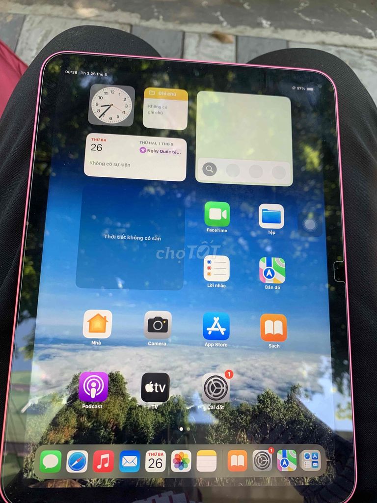Apple iPad Gen 10 64GB Hồng. Mua bán Máy tính bảng tại Quận Hải Châu Đà Nẵng được đăng bởi Huy Hoàng hình 1