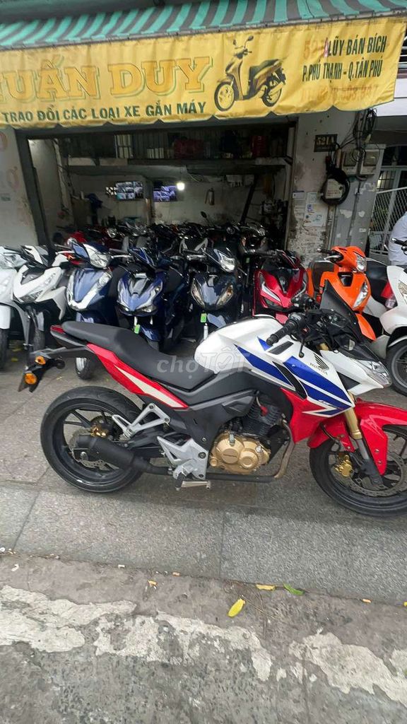 Honda CB190 2020 Красно-бело-синий