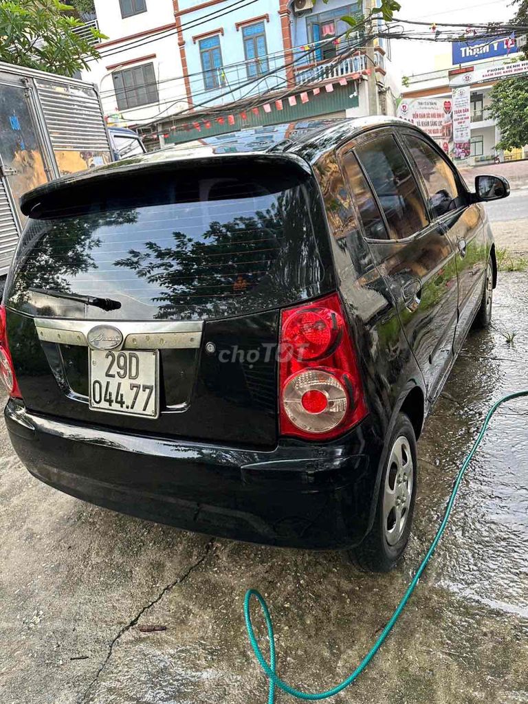 Kia Morning 2009 Tự động Đen Nhập khẩu