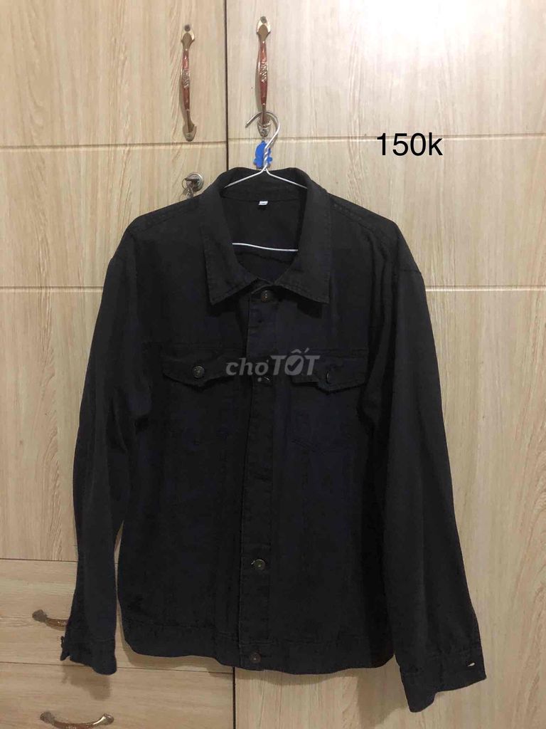 Áo khoác unisex màu đen chất liệu bền. Mua bán Quần áo tại Huyện An Dương Hải Phòng được đăng bởi Văn Quyền hình 1