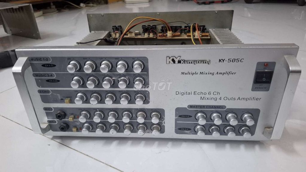 Kumyoung KY-505C 1100W 4 kênh 220V. Mua bán Tivi, Âm thanh tại Thành phố Thuận An Bình Dương được đăng bởi nokia hình 1