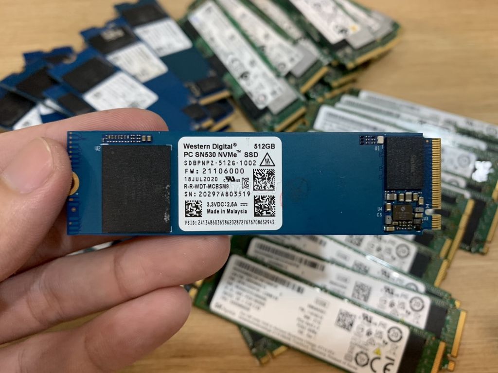 SSD NVMe Western SN530 512GB