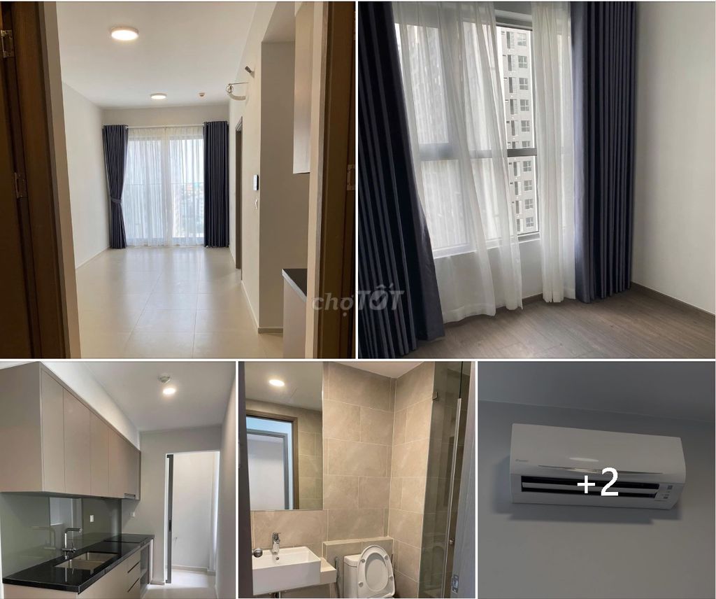 6.5Tr Thuê Căn Hộ 2PN 2WC Trống Cơ Bản - View Nội Khu Rất Mát