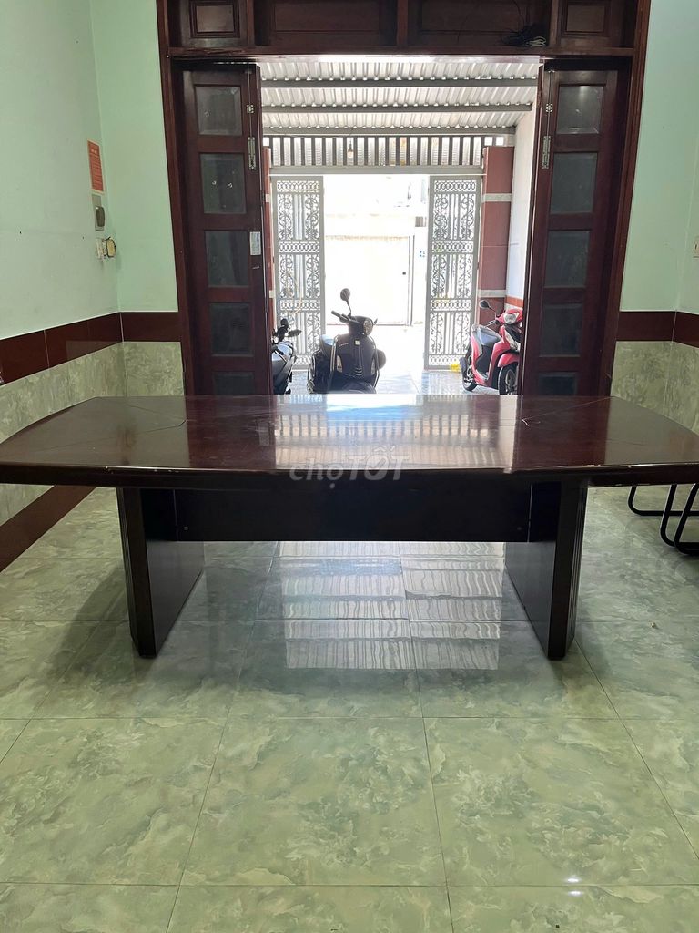 Bộ bàn ghế phòng họp Hòa Phát Gỗ MDF Nâu 1. Mua bán Đồ dùng văn phòng tại Quận Bình Tân Tp Hồ Chí Minh được đăng bởi Hòa Nguyễn thị hình 1