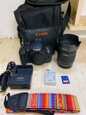 Combo Canon 700D lens 18-55is STM