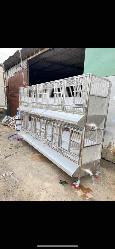 chuồng chó inox Trang trại -petshop. Mua bán Phụ kiện, Thức ăn, Dịch vụ tại Quận Tân Bình Tp Hồ Chí Minh được đăng bởi Thuận hình 1