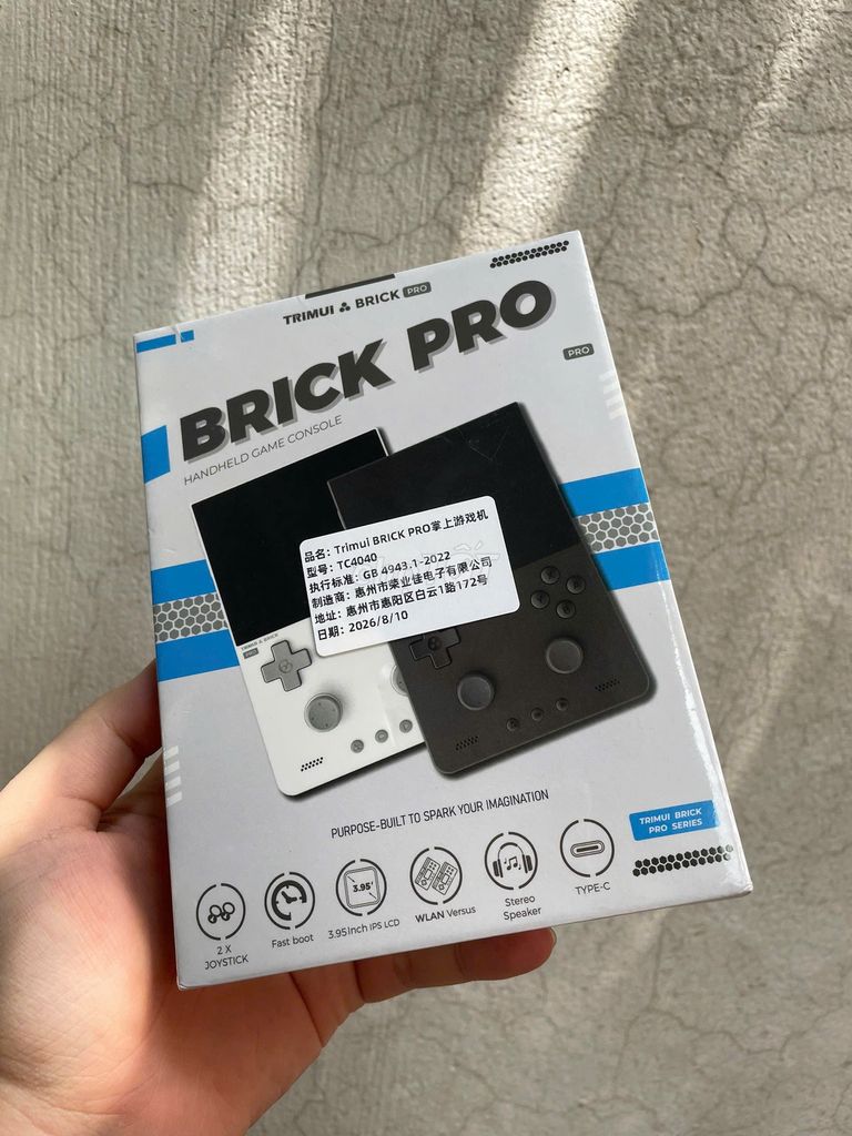 Máy chơi game Trimui Brick Pro Trắng. Mua bán Thiết bị chơi game tại Quận Tân Phú Tp Hồ Chí Minh được đăng bởi Tân  hình 1