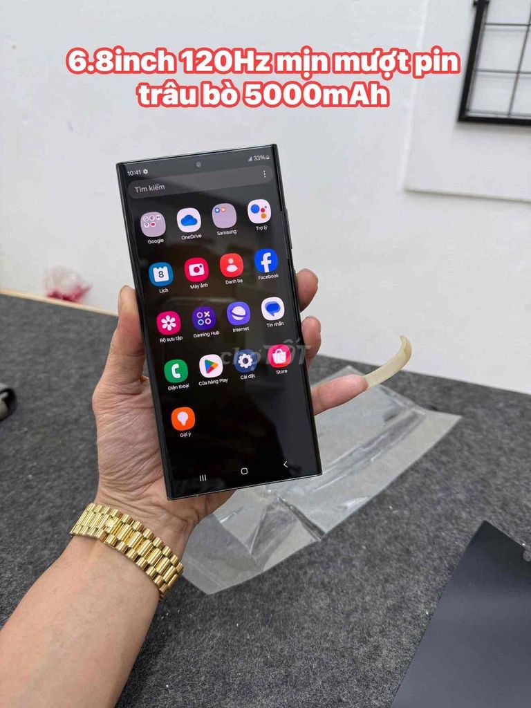 s23 Ultra Việt Nam Fullbox như mới sạc 1 lần chất. Mua bán Điện thoại tại Quận Thanh Xuân Hà Nội được đăng bởi Vinh Râu Samsung hình 1