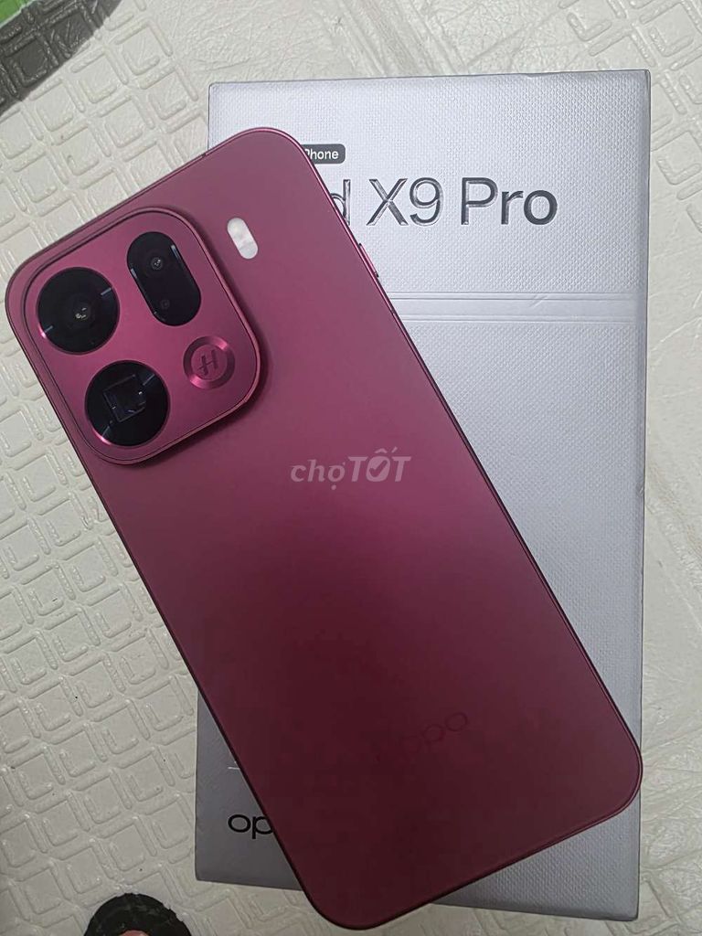 Oppo Find X9 Pro 512GB Đỏ chính hãng. Mua bán Điện thoại tại Quận 6 Tp Hồ Chí Minh được đăng bởi Nguyễn Quân hình 1