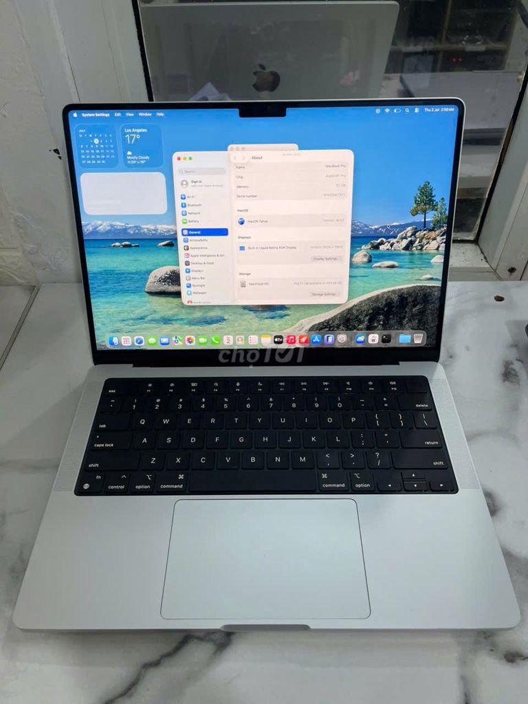 Apple MacBook Pro M1 Pro 14 inch 32GB/512GB Bạc. Mua bán Laptop tại Quận Phú Nhuận Tp Hồ Chí Minh được đăng bởi Hoàng Ngọc Anh hình 1
