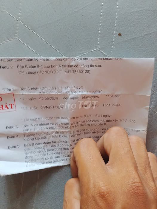 Honor X9C. Mua bán Điện thoại tại Quận 1 Tp Hồ Chí Minh được đăng bởi Hội Đồ Điện Tử hình 1