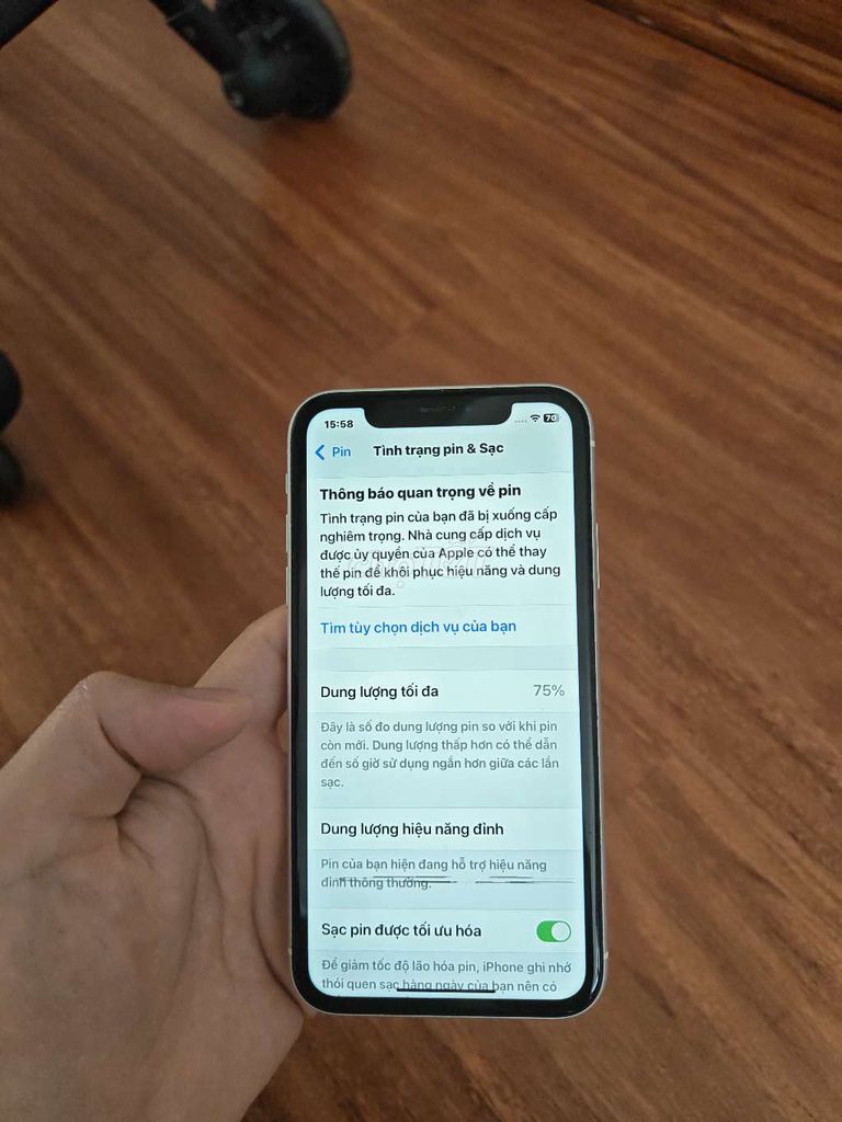Apple iPhone XR Trắng Sọc màn. Mua bán Điện thoại tại Huyện Gia Lâm Hà Nội được đăng bởi Nhật Hải hình 1