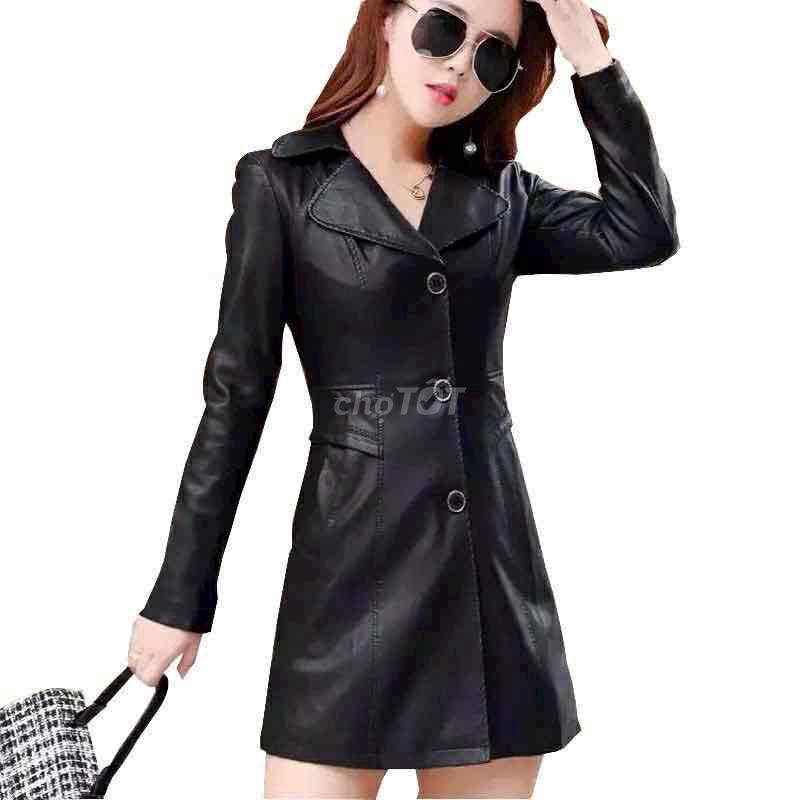 Áo khoác da phom dài cao cấp cho nữ size 45-50kg #. Mua bán Quần áo tại Quận Gò Vấp Tp Hồ Chí Minh được đăng bởi An  Nhiên hình 1