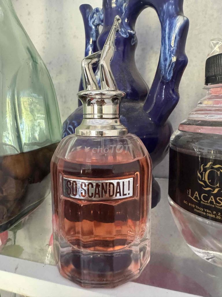 Nước hoa Jean Paul Gaultier So Scandal! Nữ Hồng. Mua bán Nước hoa tại Huyện Mỹ Xuyên Sóc Trăng được đăng bởi Trần kim Dư hình 1