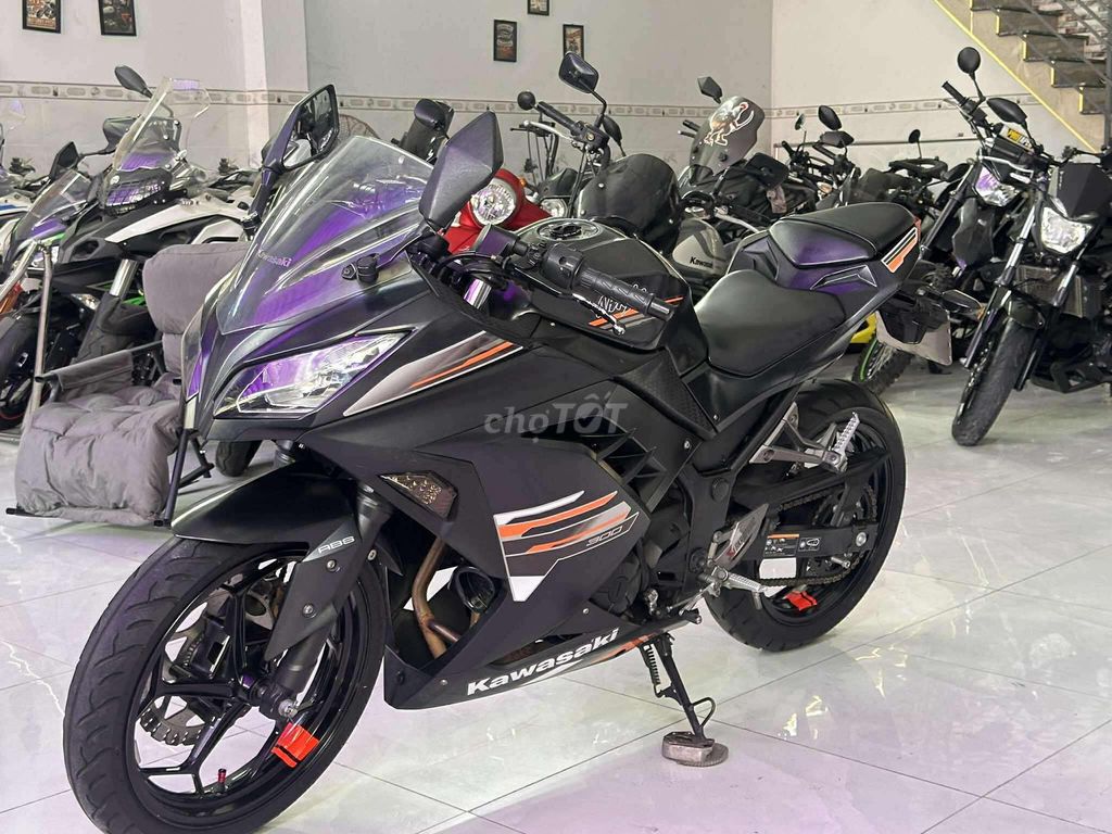 Ninja 300 bssg odo 25k xe đẹp bao ký. Mua bán Xe máy tại Huyện Bình Chánh Tp Hồ Chí Minh được đăng bởi Đông Moto Bình chánh  hình 2