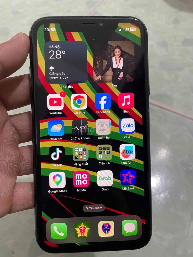 iPhone XR 64GB Đen bao sài. Mua bán Điện thoại tại Quận 12 Tp Hồ Chí Minh được đăng bởi Huynhthanhtuan hình 1