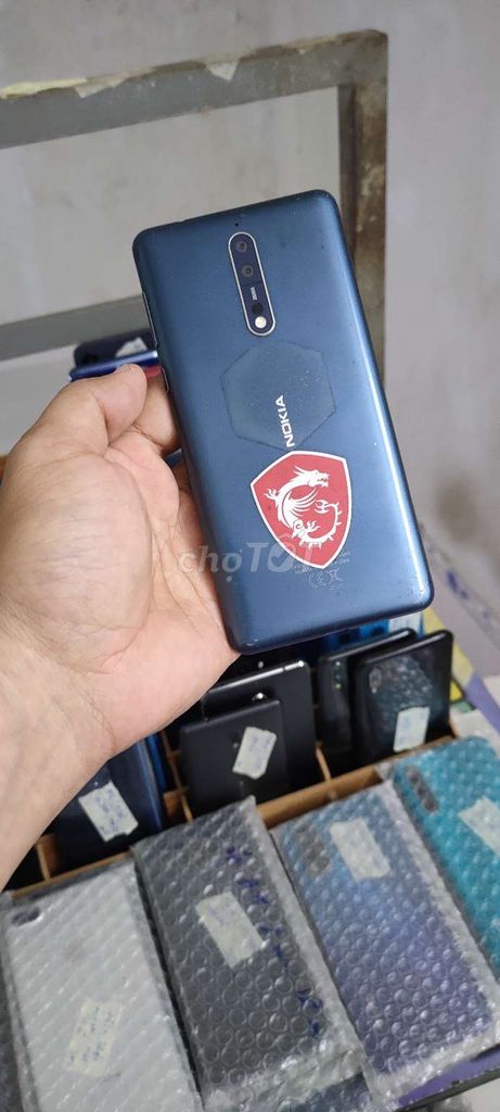Nokia 8, ram 4gb, 64gb, chip snap. Mua bán Điện thoại tại Quận Gò Vấp Tp Hồ Chí Minh được đăng bởi A LONG   nhận thanh toán THẺ TÍN DỤNG hình 1
