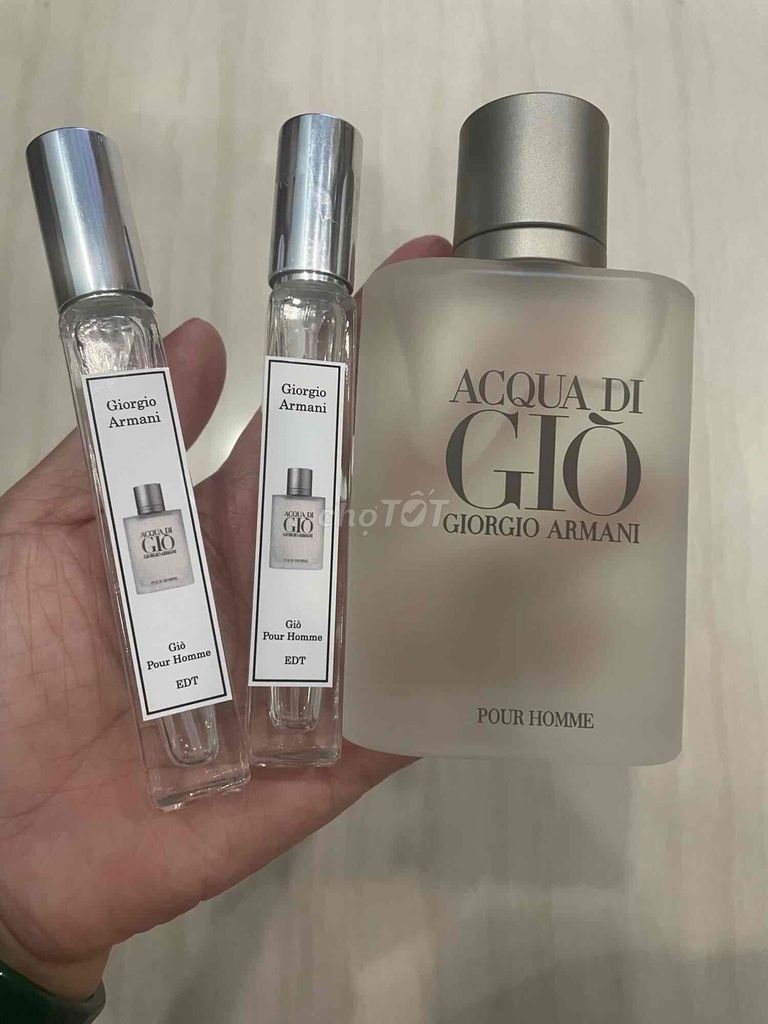 Nước hoa Giorgio Armani Acqua di Gio Nam 10ml. Mua bán Nước hoa tại Quận Đống Đa Hà Nội được đăng bởi TAnh hình 1