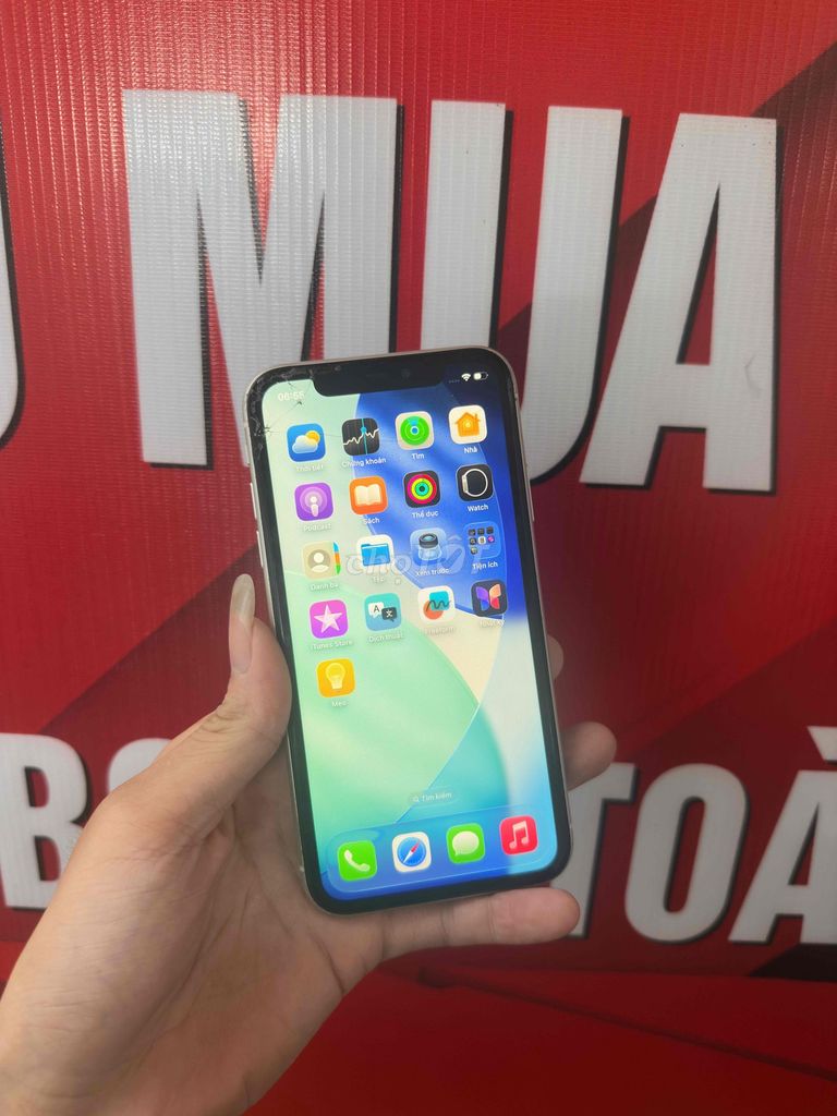 Apple iPhone 11 64GB Trắng Đã sử dụng. Mua bán Điện thoại tại Quận Đống Đa Hà Nội được đăng bởi HQ Computer hình 1