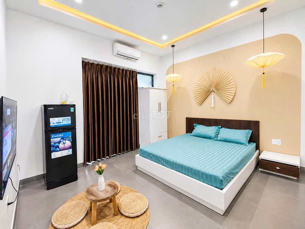 New 1-bedroom apartment with balcony near My Khe beach — photo 2
