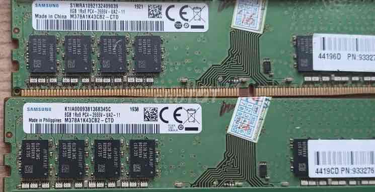 RAM Samsung DDR4 8GB 2666. Mua bán Linh kiện (RAM, Card...) tại Thành phố Rạch Giá Kiên Giang được đăng bởi TrungTPT hình 1