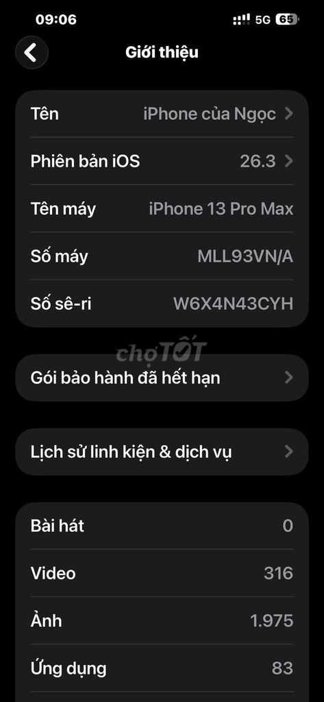 Apple iPhone 13 Pro Max 128GB Sierra Blue 76%. Mua bán Điện thoại tại Thành phố Thủ Dầu Một Bình Dương được đăng bởi Hội Đồ Điện Tử hình 1